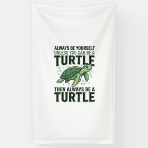 Funny Turtle Quote Vintage Engraving Design_1 Banner
