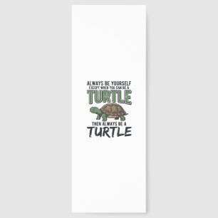 Funny Turtle Quote Vintage Vector Design_1 Bookmarks