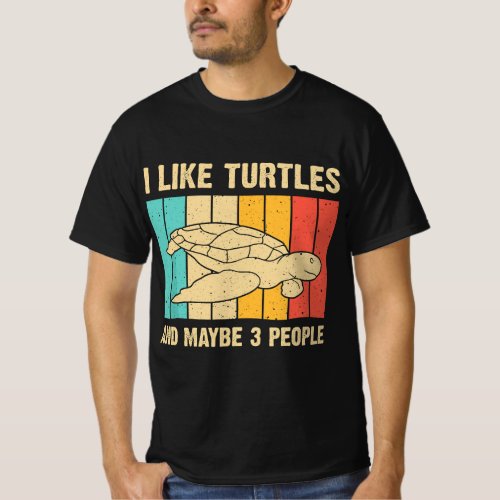 Funny Turtle Sea Turtle Lover Men Women Boys Girls T_Shirt