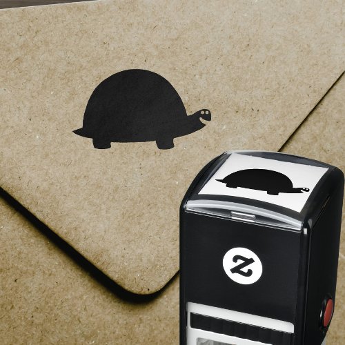 Funny Turtle Self_inking Stamp