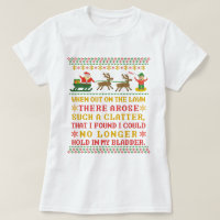 Funny Twas the Night Before Christmas Holiday Joke