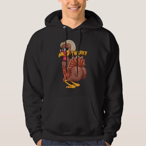 Funny Twerky Dance Cute Love Twerk Dancing Thanksg Hoodie