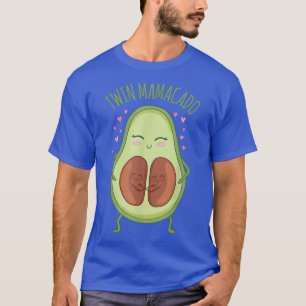 Funny twin gender reveal idea for a new mama T-Shirt