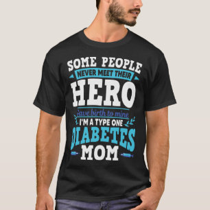 Funny Type 1 Diabetes T1D Diabetic Awareness T-Shirt