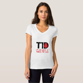 Funny Type 1 Diabetes Wareness T1D Funny Gift T-Shirt