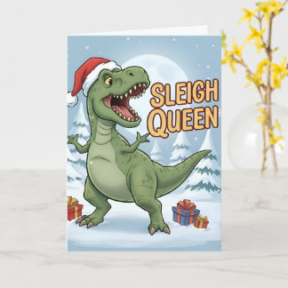 FUNNY TYPOGRAPHY CHRISTMAS CARD