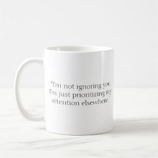 Funny Typography Coffee Mug