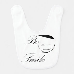 funny typography Design Baby Bib
