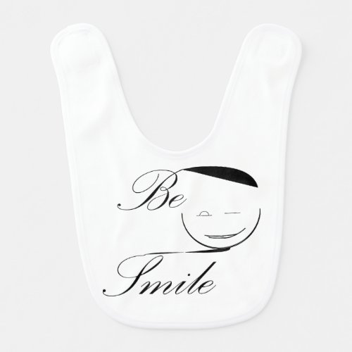 funny typography  Design Baby Bib