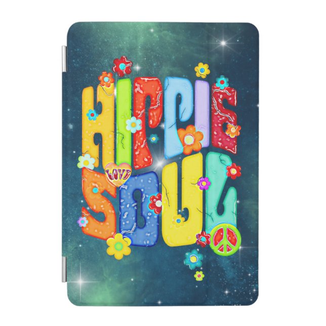 Funny Typography - HIPPIE SOUL 1 iPad Mini Cover (Front)