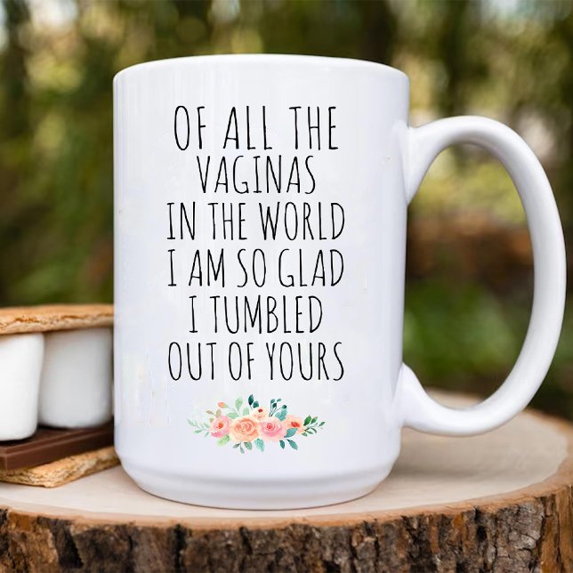 Funny Typography Mom Birthday From Daughter Coffee Mug (Funny Typography Mom Birthday From Daughter Coffee Mug)