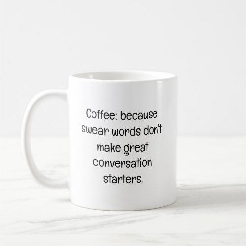 Funny Typography Quote Co_Worker Coffee Mug