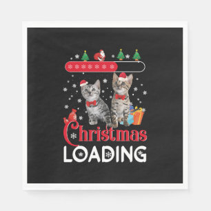 Funny Ugly Christmas Cat Napkins