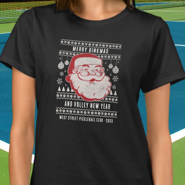 Funny Ugly Christmas Sweater Custom Pickleball (Creator Uploaded)