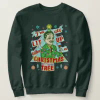 Drunken Snowman Light Up Tacky Ugly Christmas Sweater - The Ugly Sweater  Shop