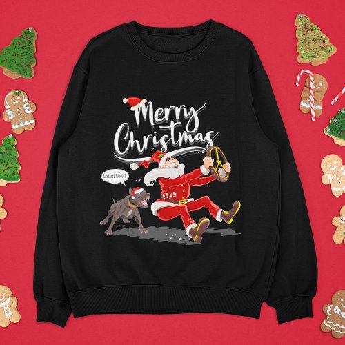 Funny Ugly Christmas Sweater Sweatshirt Womens