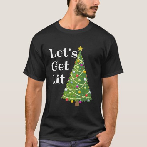 Funny Ugly Christmas Sweater Xmas Tree Gift LetâS 