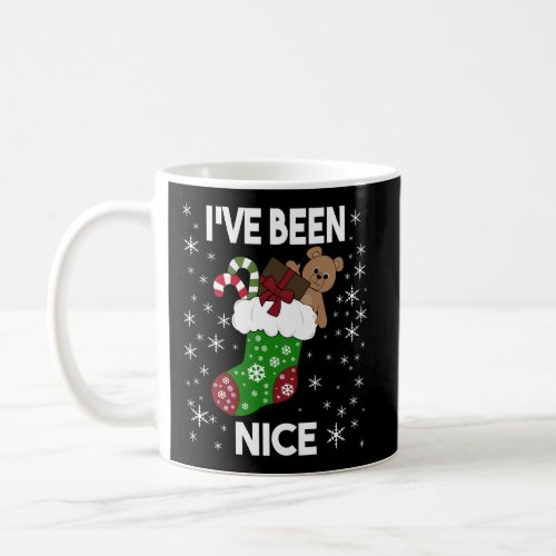 Funny Ugly Couples Christmas Sweaters IVe Been Ni Coffee Mug