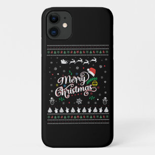 Funny Ugly Merry Christmas iPhone 11 Case