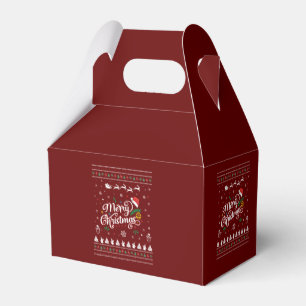Funny Ugly Merry Christmas Favor Boxes