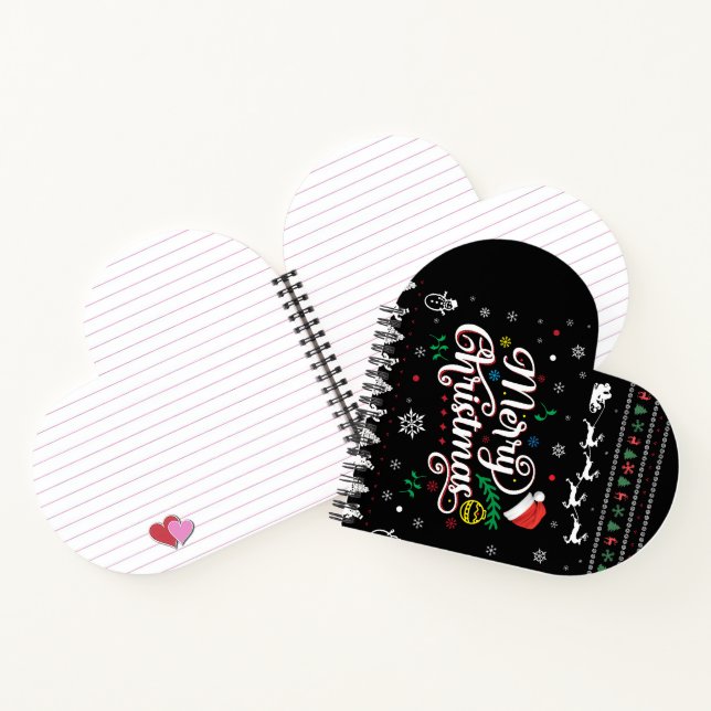 Funny Ugly  Merry Christmas Notebook (Inside)