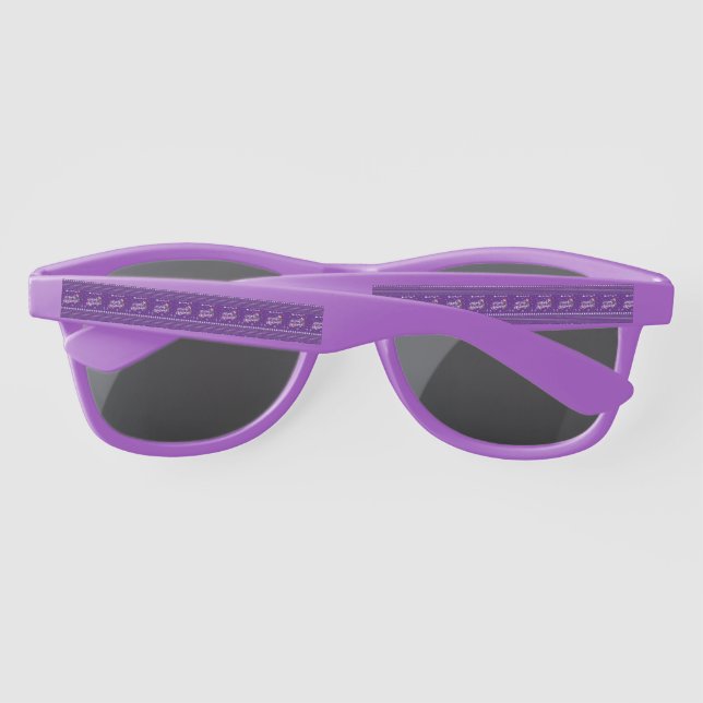 Funny Ugly  Merry Christmas Sunglasses (Back)