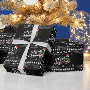 Funny Ugly Merry Christmas Wrapping Paper