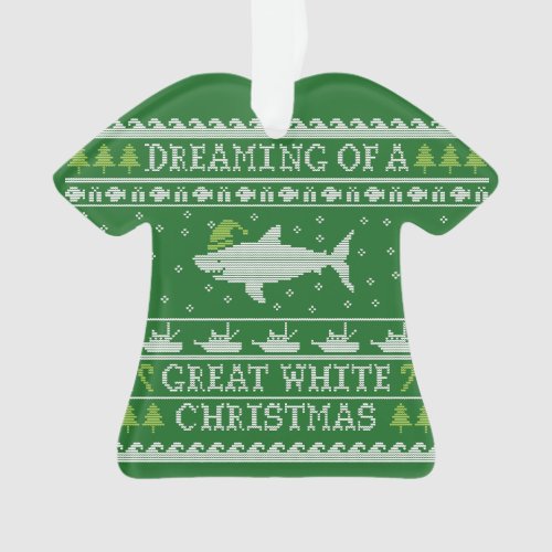 Ugly Sweater Great White Shark