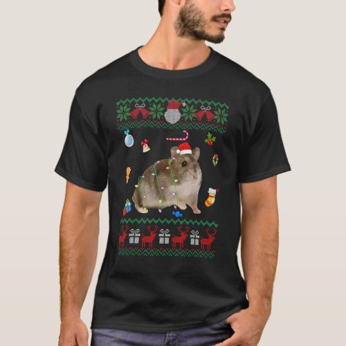 Funny Ugly Xmas Sweater Animals Lights Christmas H