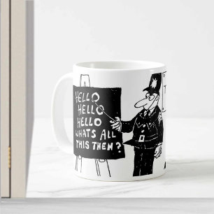 Funny UK Police Training School Coffee Mug