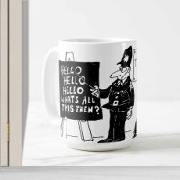 Funny UK Police Training School Coffee Mug
