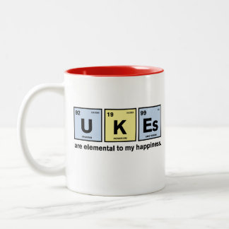 Funny Ukulele and Science Mug