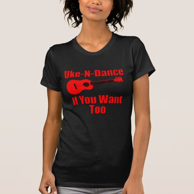 funny ukulele T-Shirt (Front)