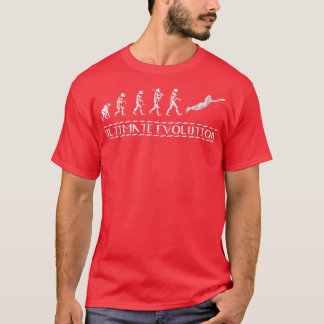 Funny Ultimate Evolution Ultimate Frisbee Frisbees T-Shirt