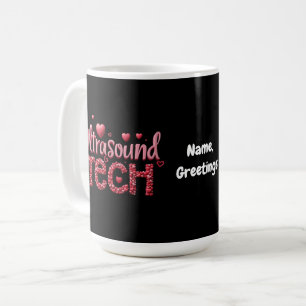 Funny Ultrasound Tech Valentine's Day Ideas Coffee Mug