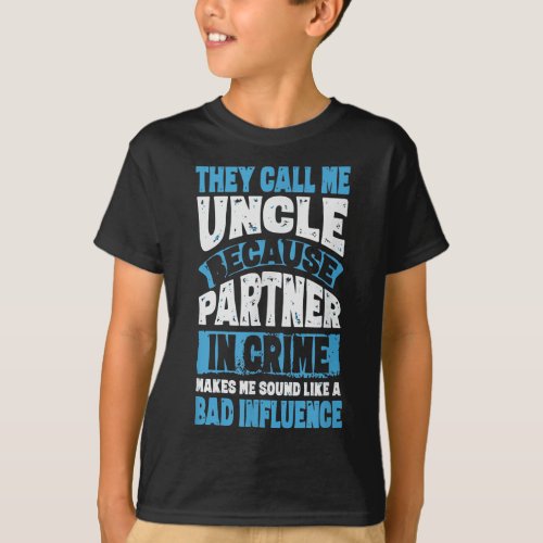 Funny Uncle Gifts From Niece and Nephew T_Shirt