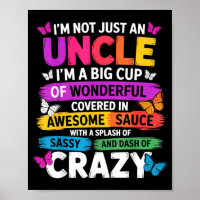Funny Uncle Quote Sy Cool Uncle Men 