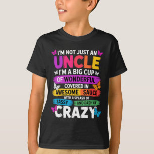 Funny Uncle Quote Sy Cool Uncle Men  T-Shirt