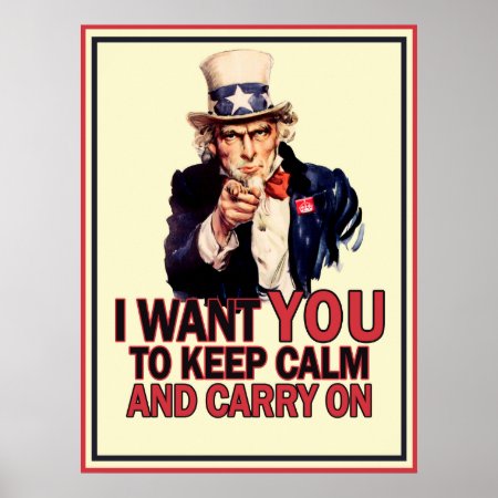 Funny Uncle Sam Poster