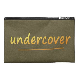 Funny Undercover Shiny Text Golden on any Color