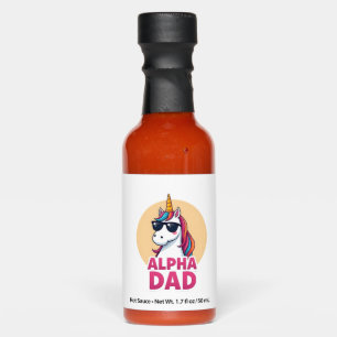 Funny Unicorn Dad Laufey Men Father's Day Christma Hot Sauces