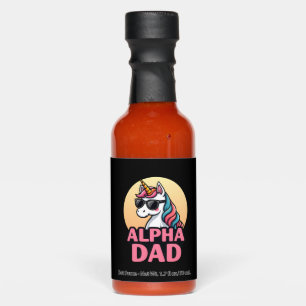 Funny Unicorn Dad Laufey Men Father's Day Christma Hot Sauces