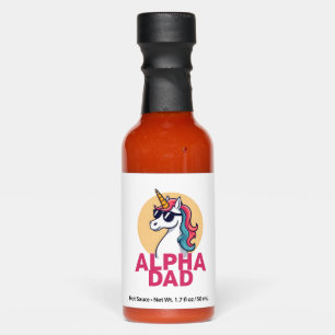 Funny Unicorn Dad Laufey Men Father's Day Christma Hot Sauces