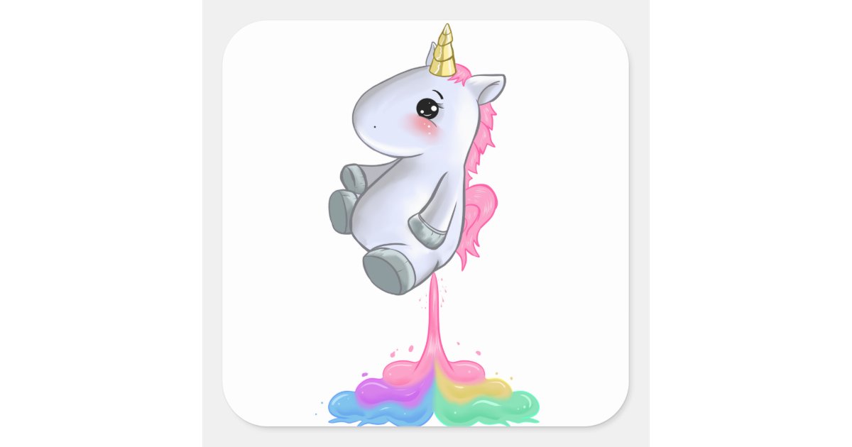 unicorn farting rainbows