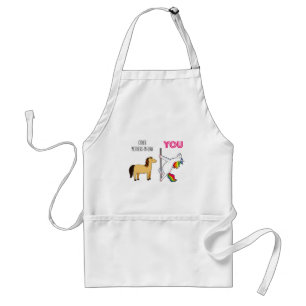 Funny Unicorn Mother In Law Wedding Sunday Cooking Adult Apron