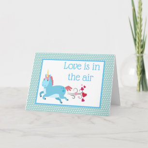 Funny Unicorn Valentine's Day Card