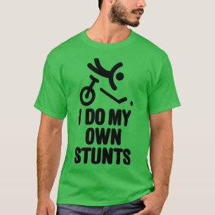 Funny unicycle hockey player unicycling I do my ow T-Shirt