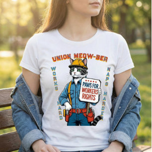 Funny Union Cat T-Shirt