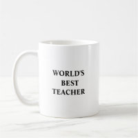 Funny Unique Gift for Teacher World's Best Teacher