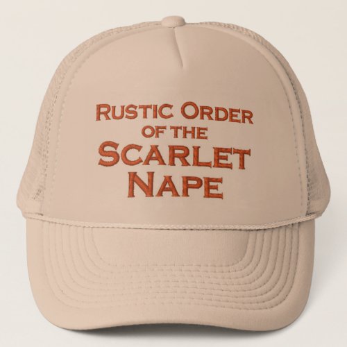 Funny Upscale Redneck Trucker Hat